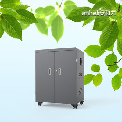 54 USB Slots Τραπεζικό ντουλάπι φόρτισης USB καρότσι φόρτισης με LED δείκτες