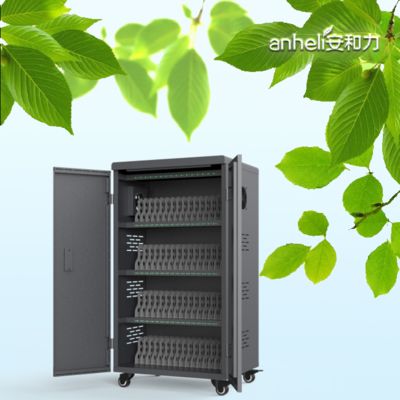 Πλαστικό Μηχανικής ABS 64 Υποδοχές USB Φορτιστής Έξυπνο Ντουλάπι Φόρτισης