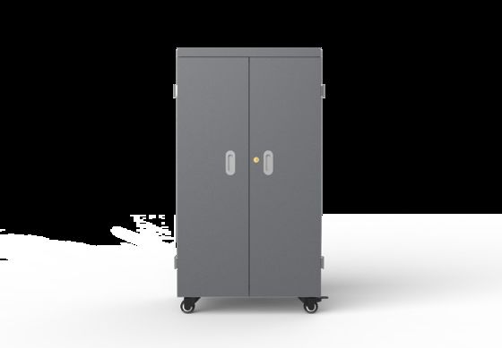 64 θύρες Τυποποιητικό φορτιστή για ταμπλέτες με σύστημα προστασίας ασφαλείας 8S και κατασκευή γαλβανισμένου φύλλου