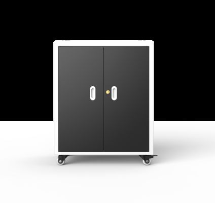 Ντουλάπι φόρτισης φορητών υπολογιστών 30 πριζών εναλλασσόμενου ρεύματος (AC) για άμεση φόρτιση