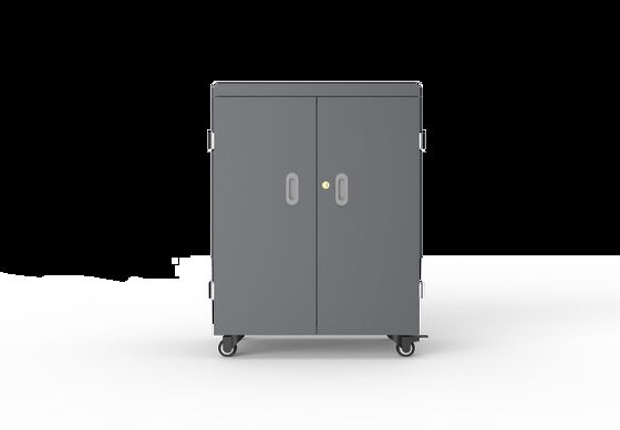 54 USB Slots Υπηρεσία αποθήκευσης δισκίων με υλικό γαλβανισμένου φύλλου και σύστημα προστασίας ασφαλείας 8S