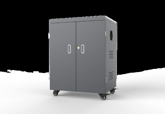 Κινητό καρότσι φόρτισης 54 τεμαχίων USB Charging Cabinet με σύστημα ασφαλείας 8S και γαλβανισμένο φύλλο