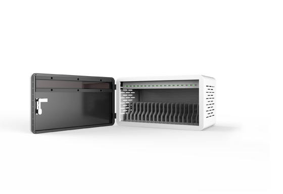 18 Θέσεων Ντουλάπι Φόρτισης USB με Σύστημα Ασφαλείας 8S και Κατασκευή από Γαλβανισμένο Φύλλο