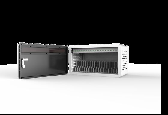 18 θύρες USB Κλειδωτό ντουλάπι φόρτισης με προστασία ασφαλείας 8S και κατασκευή γαλβανισμένου φύλλου